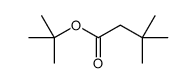 3,3-二甲基丁酸叔丁酯结构式
