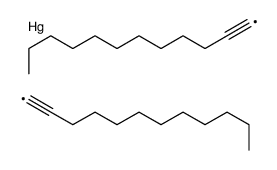 bis(dodec-1-ynyl)mercury结构式