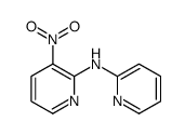 3-nitro-N-pyridin-2-ylpyridin-2-amine结构式