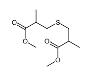3,3'-Thiobis[2-methylpropanoic acid methyl] ester结构式