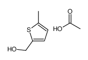 acetic acid,(5-methylthiophen-2-yl)methanol结构式