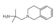 2-甲基-1-(1,2,3,4-四氢异喹啉-2-基)丙烷-2-胺结构式