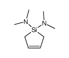 1-N,1-N,1-N',1-N'-tetramethyl-2,5-dihydrosilole-1,1-diamine结构式