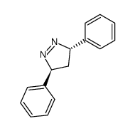 (+)-trans-3,5-diphenyl-1-pyrazoline结构式