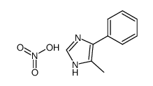 5-methyl-4-phenylimidazole nitrate Structure