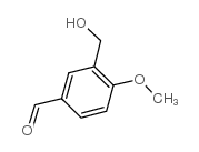 3-羟甲基-4-甲氧基苯甲醛结构式