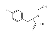 (2S)-2-formamido-3-(4-methoxyphenyl)propanoic acid结构式