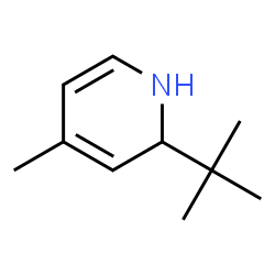 Pyridine, 2-(1,1-dimethylethyl)-1,2-dihydro-4-methyl- (9CI) Structure