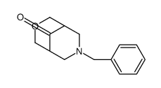 3-苄基-7-氧代-3-氮杂-双环[3.3.1-9-壬酮结构式