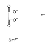 samarium(III) fluoride oxalate结构式