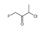 3-Chlor-1-fluor-2-butanon Structure