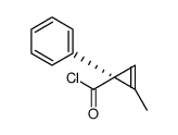 2-Cyclopropene-1-carbonylchloride,2-methyl-1-phenyl-,(S)-(9CI)结构式