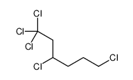 1,1,1,3,6-pentachlorohexane Structure