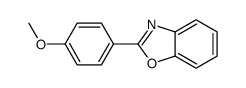2-(4-methoxyphenyl)-1,3-benzoxazole结构式