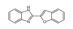2-(1-benzofuran-2-yl)-1H-benzimidazole结构式