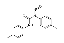 1,3-bis(4-methylphenyl)-1-nitrosourea结构式