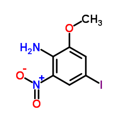 4-Iodo-2-methoxy-6-nitroaniline Structure