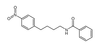 N-[4-(4-nitro-phenyl)-butyl]-benzamide结构式