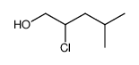 2-chloro-4-methyl-1-pentanol结构式