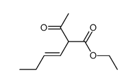 Ethyl-(1-butenyl)-acetoacetat结构式