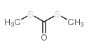 S,S'-Dimethyl dithiocarbonate Structure