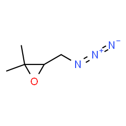 Oxirane,3-(azidomethyl)-2,2-dimethyl- structure