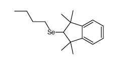 2-butylselanyl-1,1,3,3-tetramethyl-2H-indene结构式