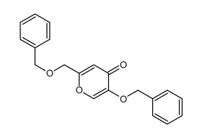 5-(benzyloxy)-2-(benzyloxymethyl)-4H-pyran-4-one Structure