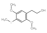 2,5-二甲氧基-4-(甲硫基)苯乙醇结构式