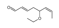 5-ethoxyocta-2,6-dienal Structure