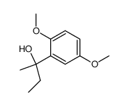2-(2,5-dimethoxyphenyl)-2-butanol结构式