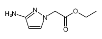 ethyl (3-amino-1H-pyrazol-1-yl)acetate hydrochloride Structure