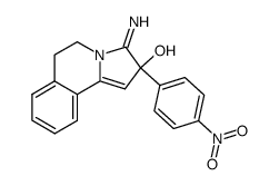 3-imino-2-(4-nitrophenyl)-2,3,5,6-tetrahydrobenzoindolizin-2-ol结构式