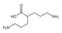 5-amino-2-(3-aminopropyl)pentanoic acid Structure