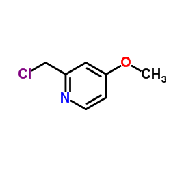 2-(Chloromethyl)-4-methoxypyridine Structure