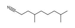 (+/-)-2.6-dimethyl-nonanoic acid-(9)-nitrile Structure