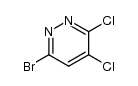6-bromo-3,4-dichloropyridazine Structure