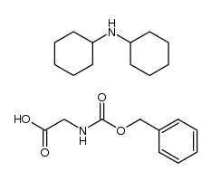 ZGly, dicyclohexylammonium salt Structure
