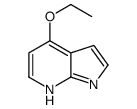 4-乙氧基-1H-吡咯并[2,3-b]吡啶结构式