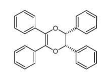 cis-2,3,5,6-Tetraphenyl-5,6-diphenyl-5,6-dihydro-1,4-dioxin Structure