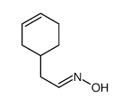 N-(2-cyclohex-3-en-1-ylethylidene)hydroxylamine Structure