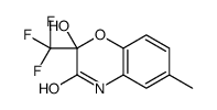 2-hydroxy-6-methyl-2-(trifluoromethyl)-4H-1,4-benzoxazin-3-one Structure
