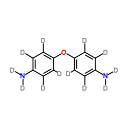 4,4’-二氨基二苯醚-D12结构式