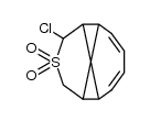 9-chloro-10-thiatricyclo[5.4.0.02,8]undeca-3,5-diene 10,10-dioxide结构式