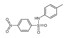 N-(4-methylphenyl)-4-nitrobenzenesulfonamide Structure