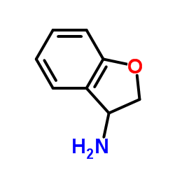 2,3-二氢苯并呋喃-3-胺结构式