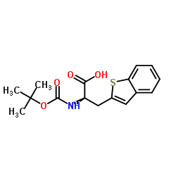 N-叔丁氧羰基-D-3-苯并噻吩丙氨酸图片