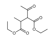 3-Acetyl-2-methylbutanedioic acid diethyl ester Structure