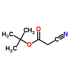 tert-Butyl 2-cyanoacetate structure