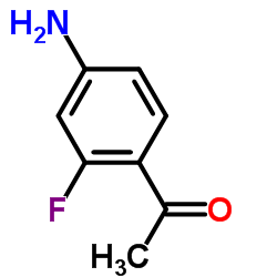 1-(4-氨基-2-氟苯基)-乙酮结构式